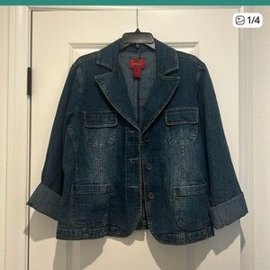 Paris Blues Outerwear women’s Jean jacket